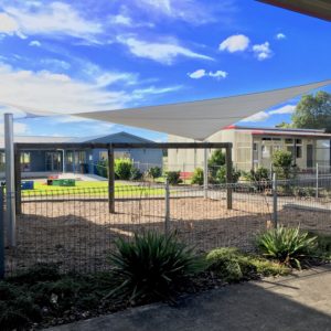 Hyperbolic Shadetec wire edge sail